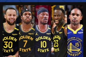 除希尔德之外，平均近37岁！勇士下赛季这套首发五人组，浓浓的养老院气息