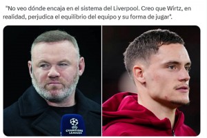 鲁尼：看不出维尔茨适合利物浦体系，他损害了球队平衡和风格