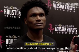 阿门：相比起自己的新秀赛季，现在感觉舒服了很多，各方面都更好