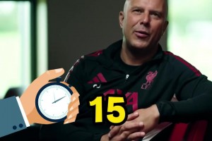 若英超和欧冠只能选一个，想了15秒后斯洛特艰难的给出答案！