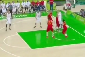 当年周琦在奥运会上对约基奇这一攻一防，可还行？