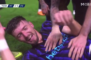 优雅！苏契奇禁区起舞拉小提琴过人破门！国米2-0领先佛罗伦萨！