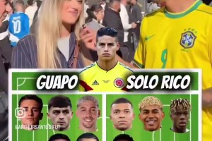 西班牙美女球迷：白人球员帅气有钱，而黑人球员只有钱